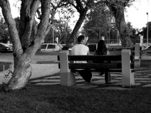 couple-bench